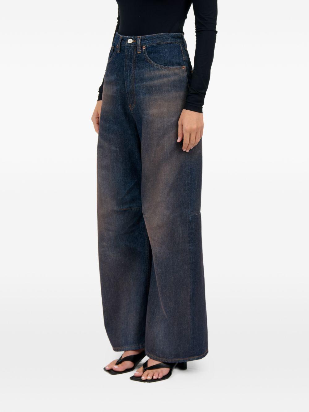 Jeans 5 Tasche in Denim Blu S62LB0218M30055 963 MM6 MAISON MARGIELA 