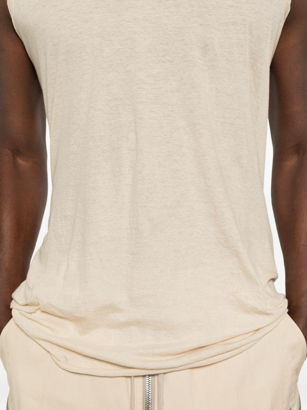 Basic Sleeveless T RU01F2151UC 138 SAND RICK OWENS 