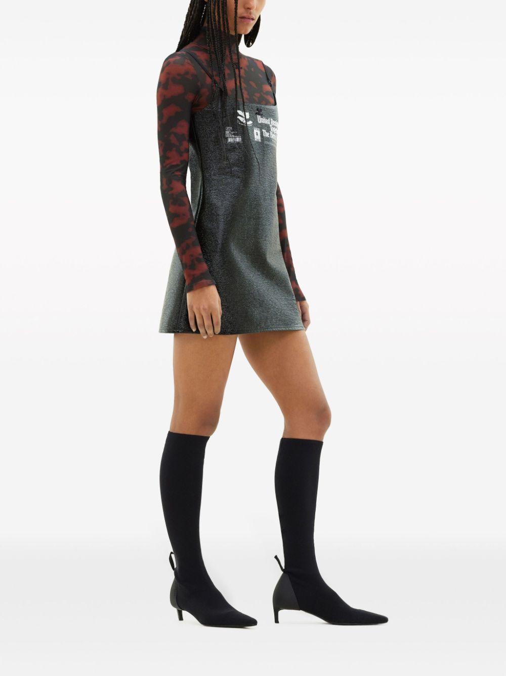  323CRO236VY0020 9999 BLACK COURREGES 