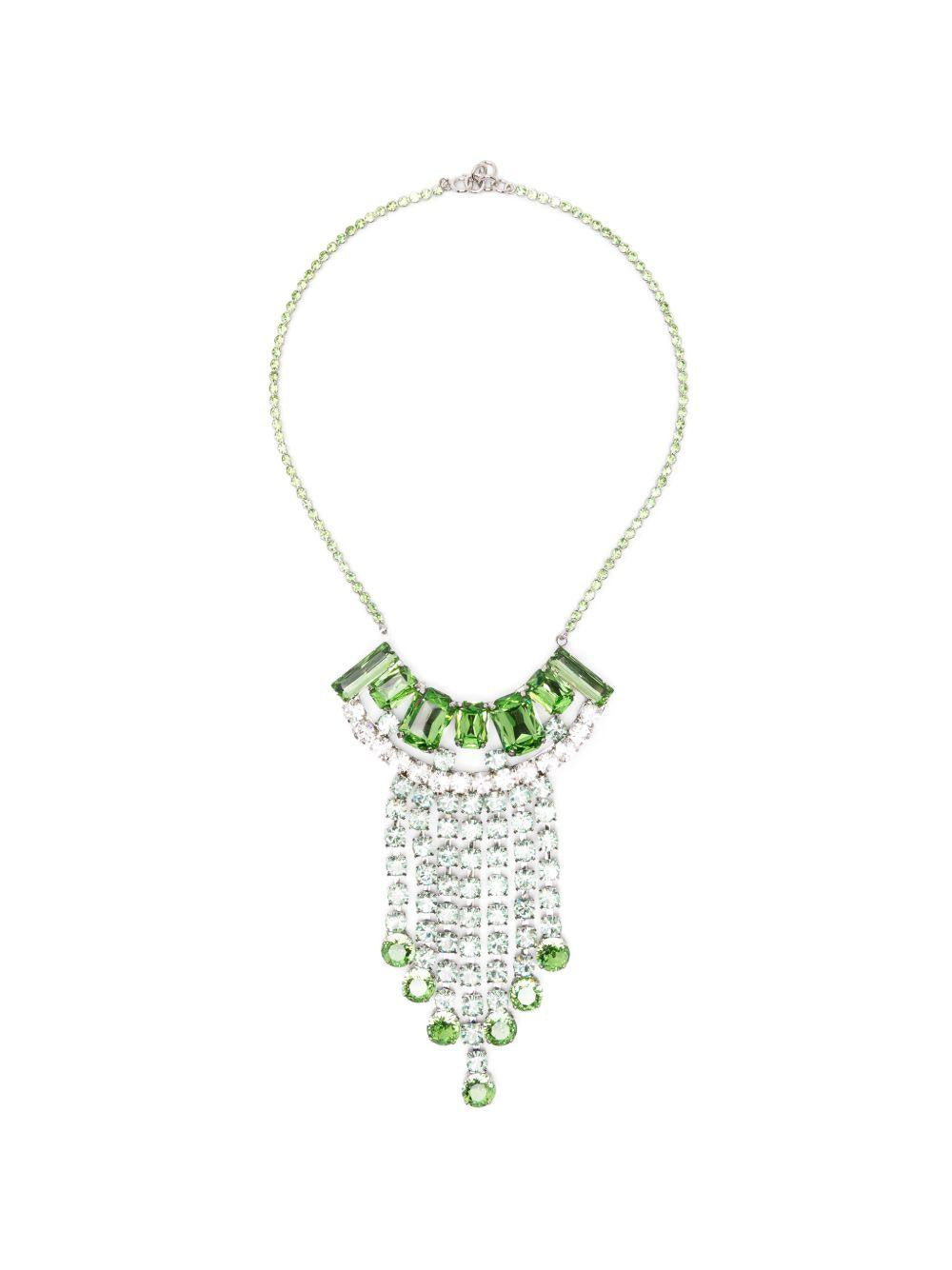 Strass Statement Necklace NECKLW2612075 604 GREEN DRIES VAN NOTEN 