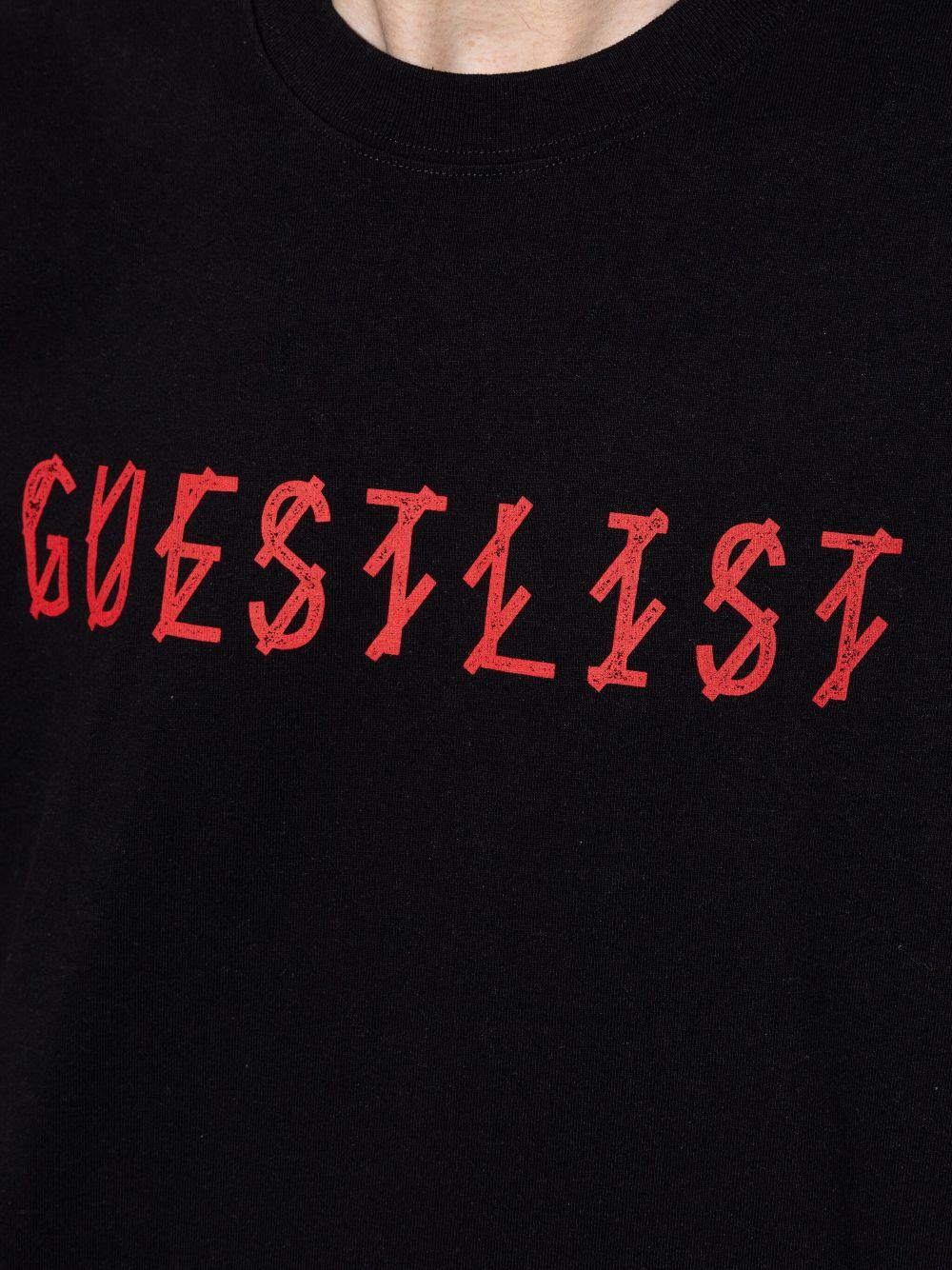 Guestlist Tee B0030556FA582 P495 BLACK RED 44 LABEL GROUP 