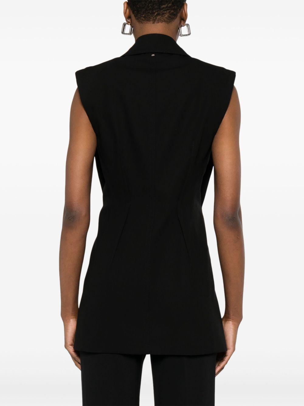 Tailored waistcoat OCAMM10456 003 NERO SPORTMAX 