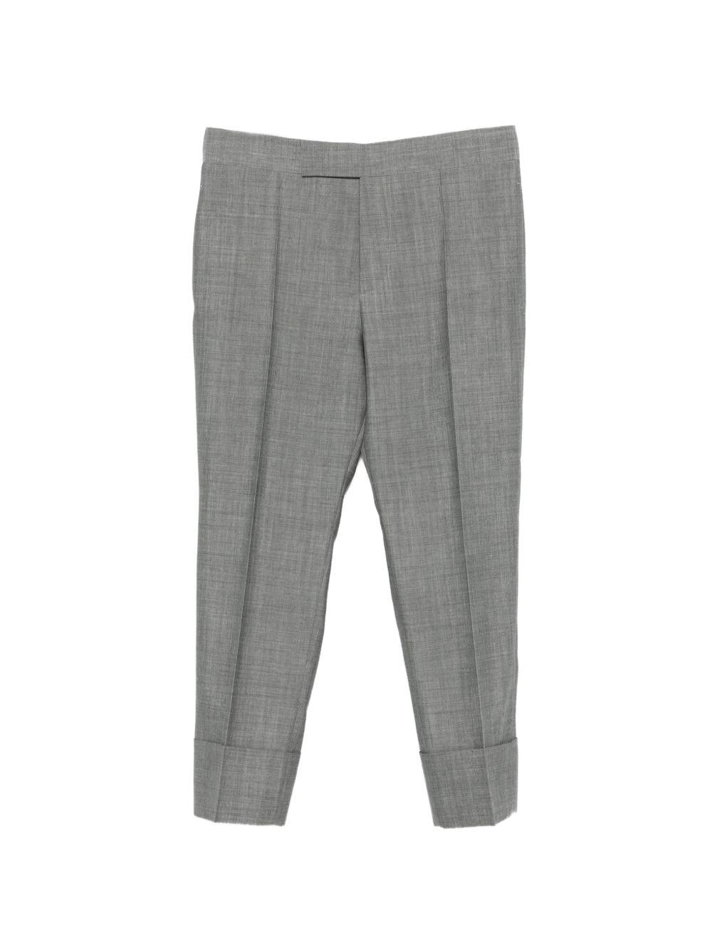 Pantaloni N°7 in Tela Mohair SS26N7 TELA MOHAIR GRIGIA SAPIO 