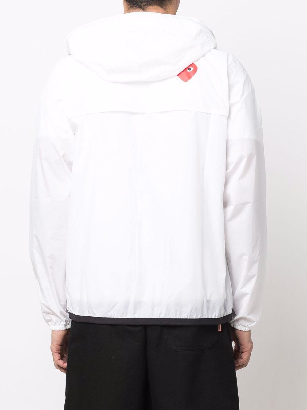 P1J501 3 WHITE COMME DES GARCONS PLAY 