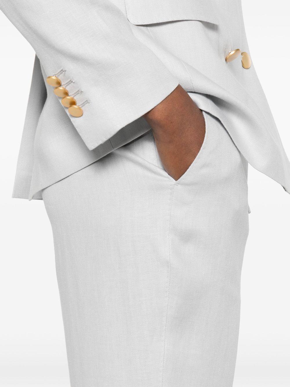 Abito doppiopetto in lino<BR/><BR/> T-PARIGI10BAD340021 EP913 TAGLIATORE 