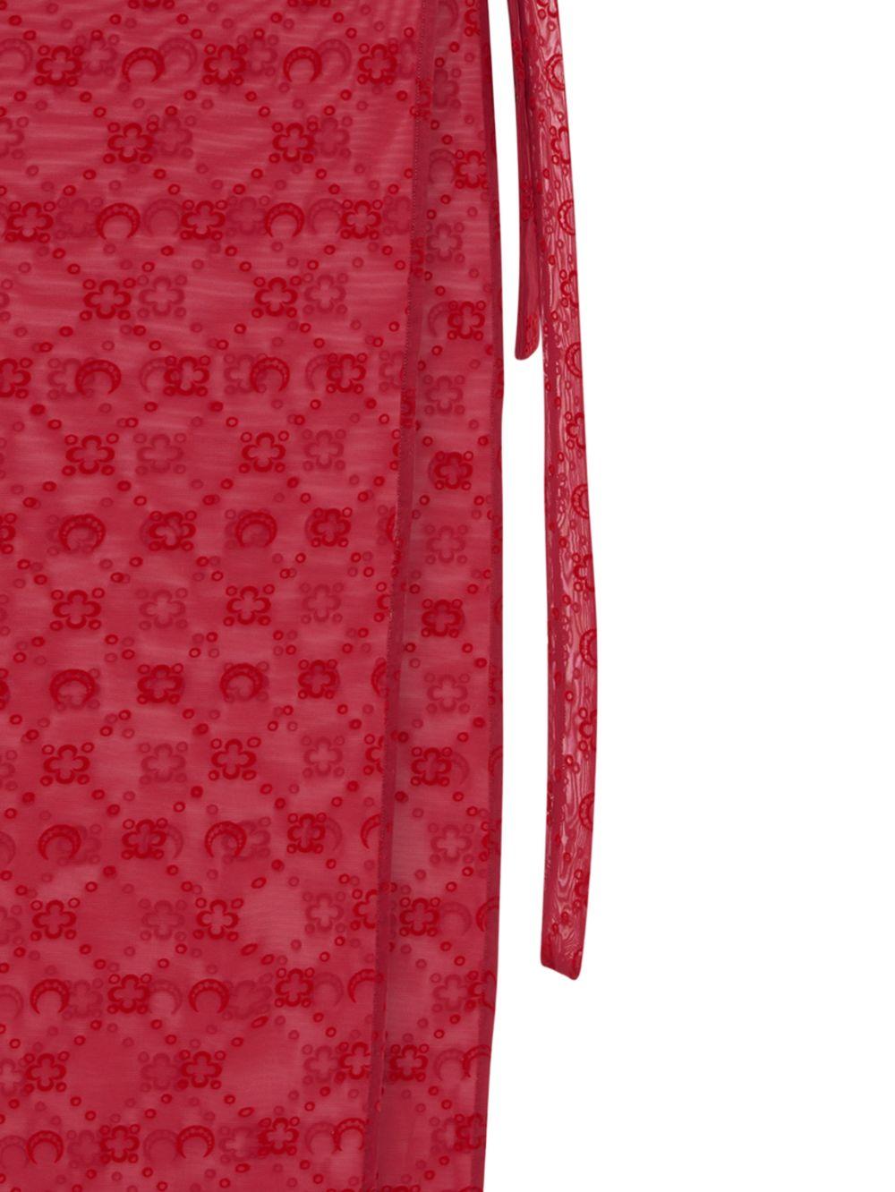 Gonna Monogram Meshflock WBW001ACJER0005 RD11 RIBBON RED MARINE SERRE 