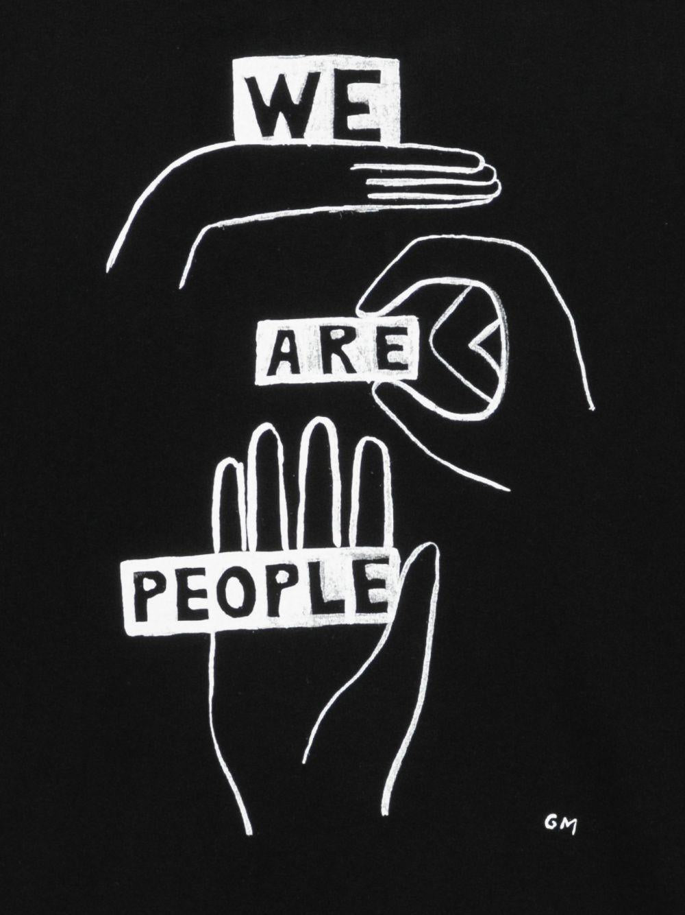 Geoff Print T-Shirt 2601125S 001 BLACK SACAI 