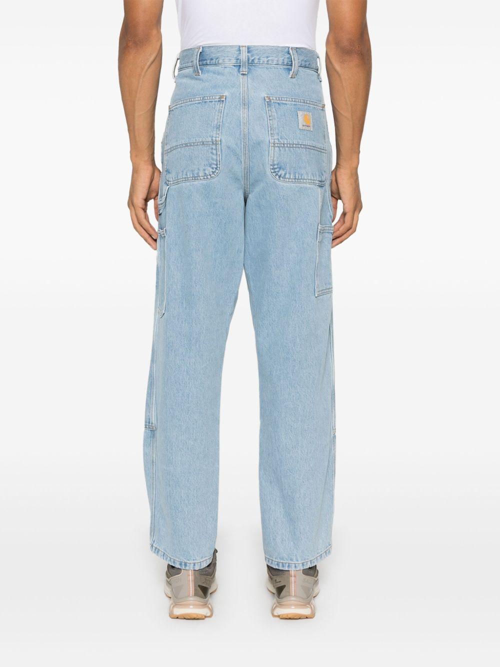 Pantaloni OG Double Knee Pant I032699 0112 BLUE STONE BLEACHED CARHARTT WIP 