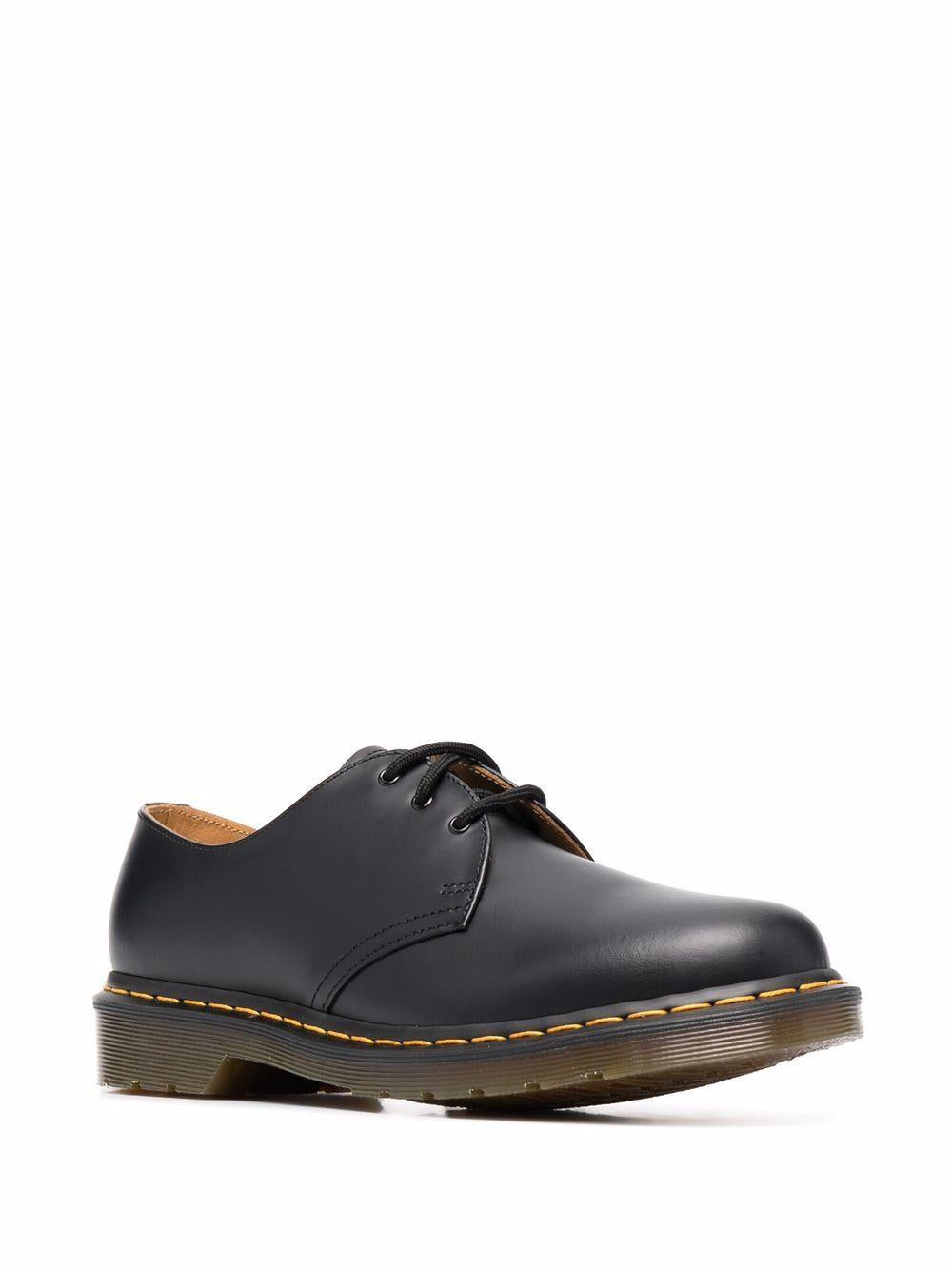 Scarpe Oxford 1461 in Pelle Smoot 11838002 BLACK DR. MARTENS 