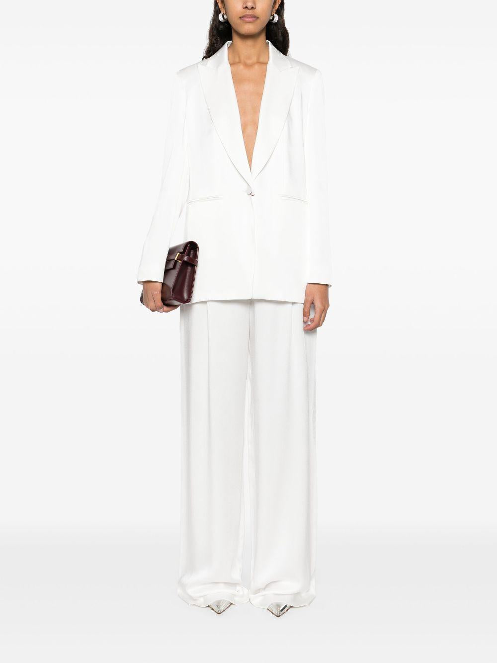 Tailleur Grazia GALAZIAMM10490 001 BIANCO MAX MARA STUDIO 