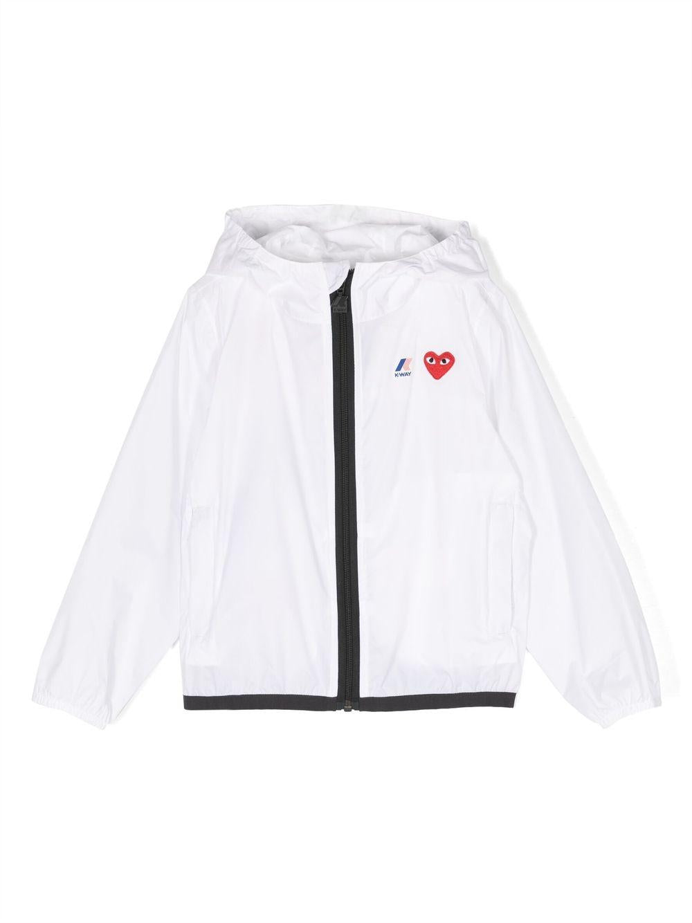  P1J503 3 WHITE COMME DES GARCONS PLAY 
