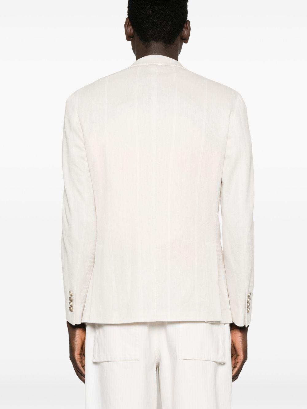 Blazer a righe K70GIAA06BOTTES0K039 02 SABBIA ELEVENTY 