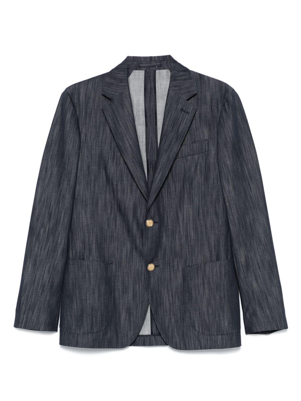 Blazer in Denim ES6202EHESIF64409 830 LARDINI 