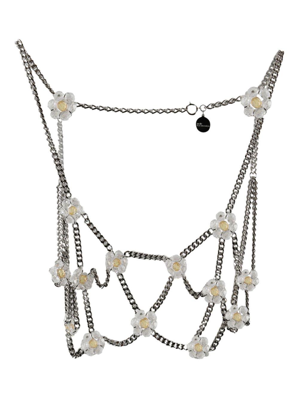 Daisy Chain Harness 3PV004051 CLEAR NOIR KEI NINOMIYA 