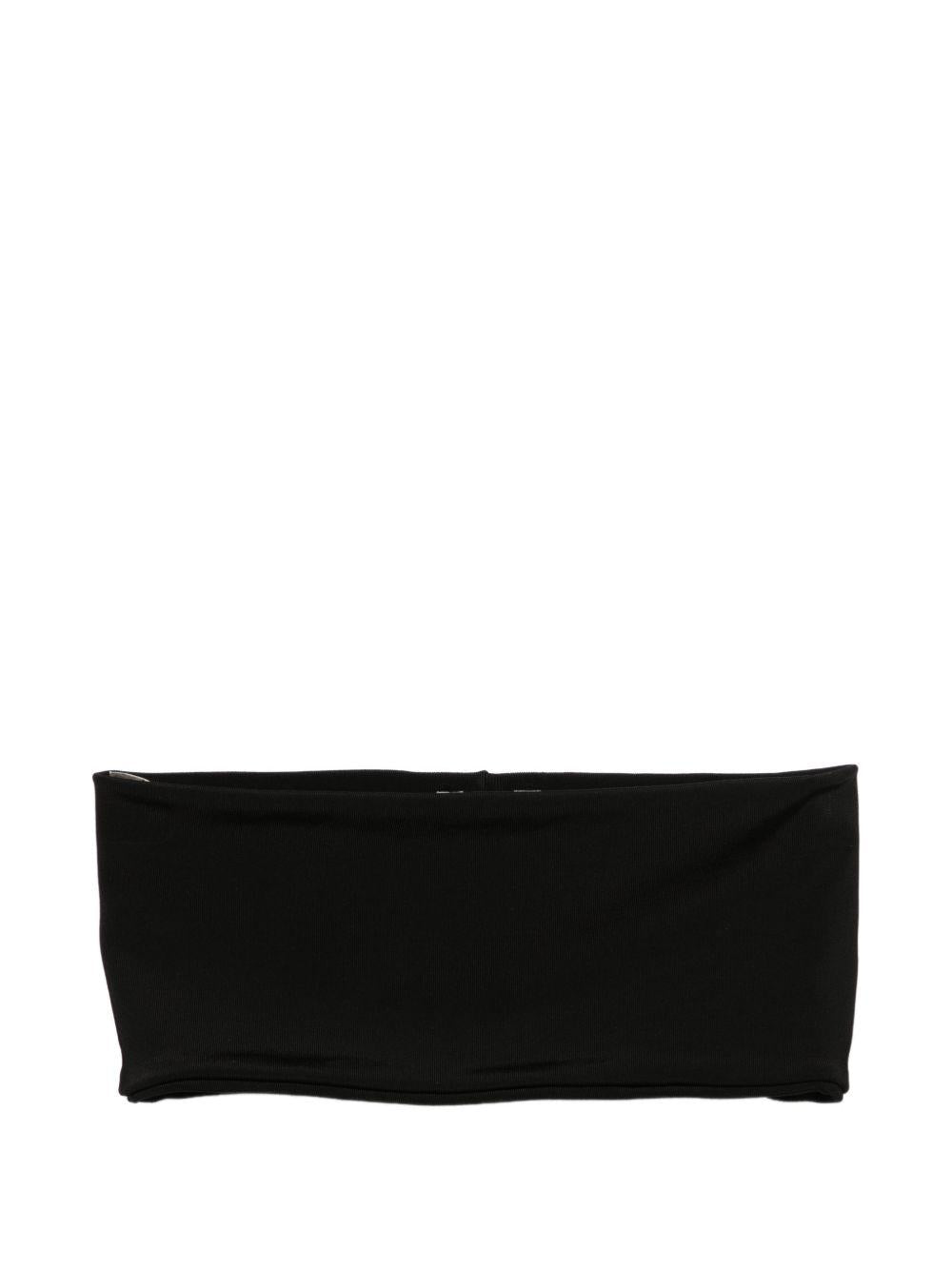 Bandeau Top RP01F6148JSV 09 BLACK RICK OWENS 