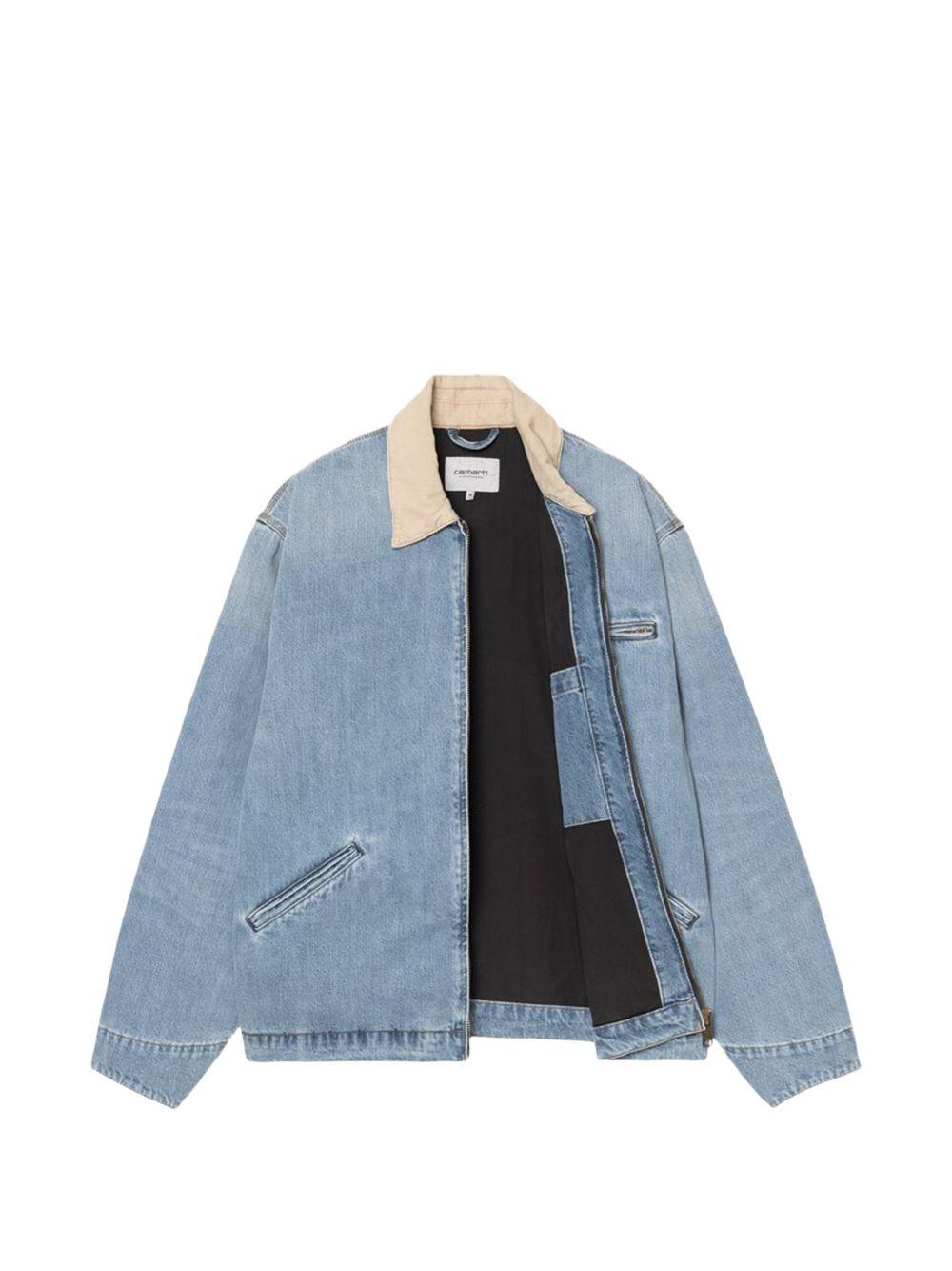 OG Detroit Jacket 'Camano' Denim I036593 2XNUR BLUE DUSTY BROWN CARHARTT WIP 