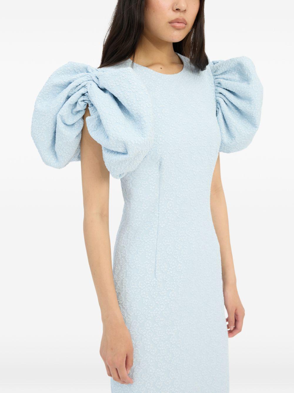 Jacquard Midi Puffy Dress 1155112000 2000 PLEIN AIR ROTATE 