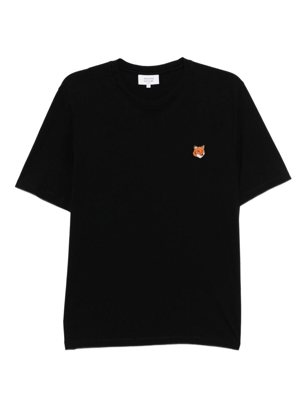 T-shirt a maniche corte PM00107KJ7026 P199 BLACK MAISON KITSUNE 