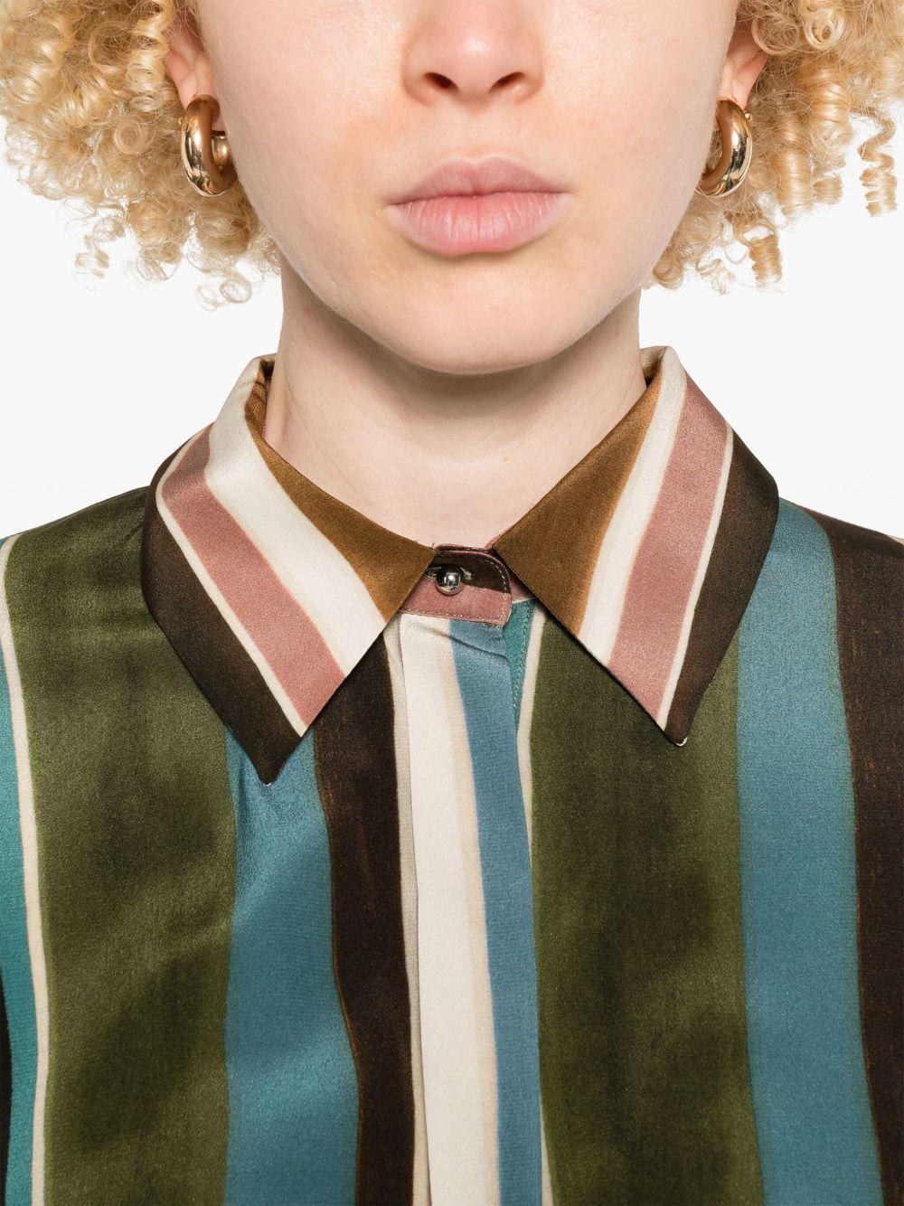 Camicia Arpe ARPEMM10464 004 RIGA MULTICOLOUR MAX MARA STUDIO 