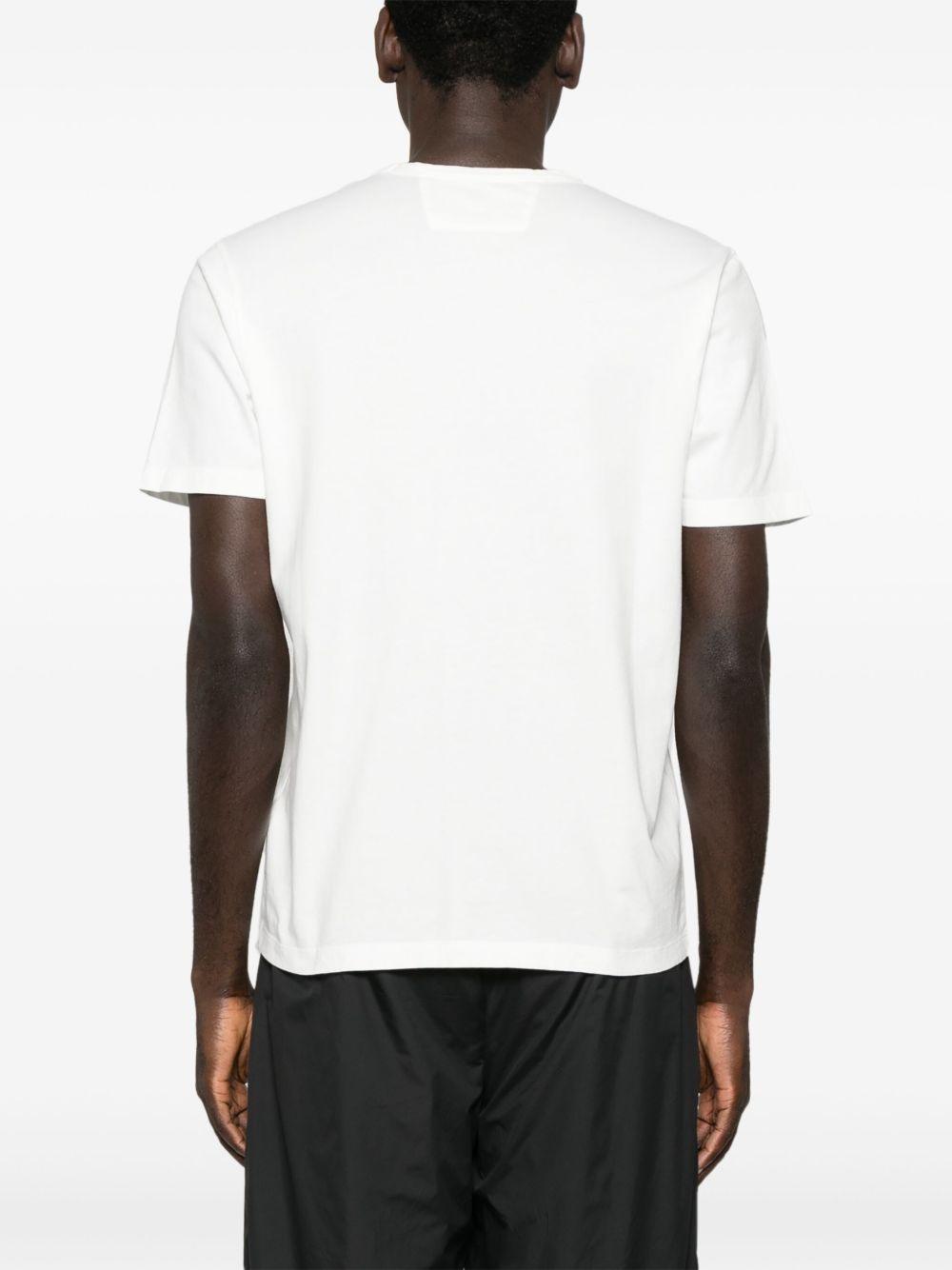 24/1 Jersey Logo T-Shirt 18CMTS085A005431G 103 GAUZE WHITE CP COMPANY 