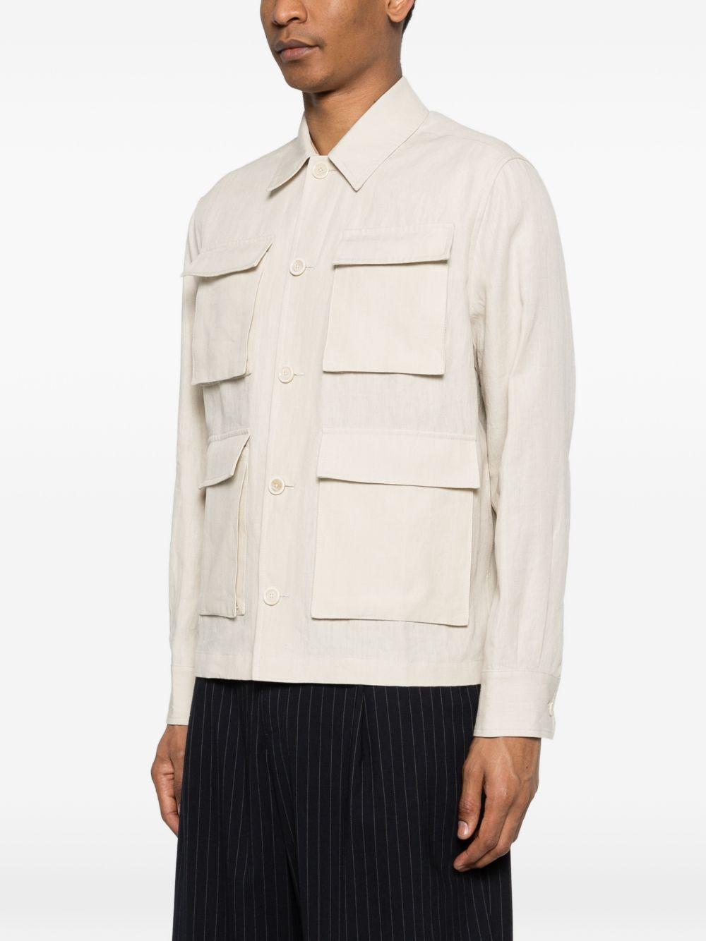 LARDINI - Patch pocket jacket PAARONPAIF66408 150 LARDINI 