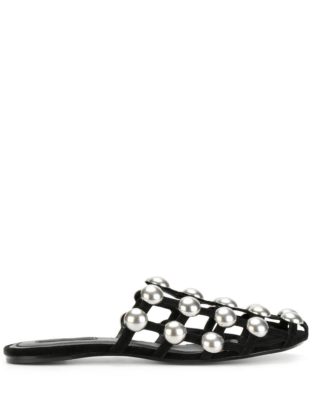  3099F0000S 001 BLACK ALEXANDER WANG 