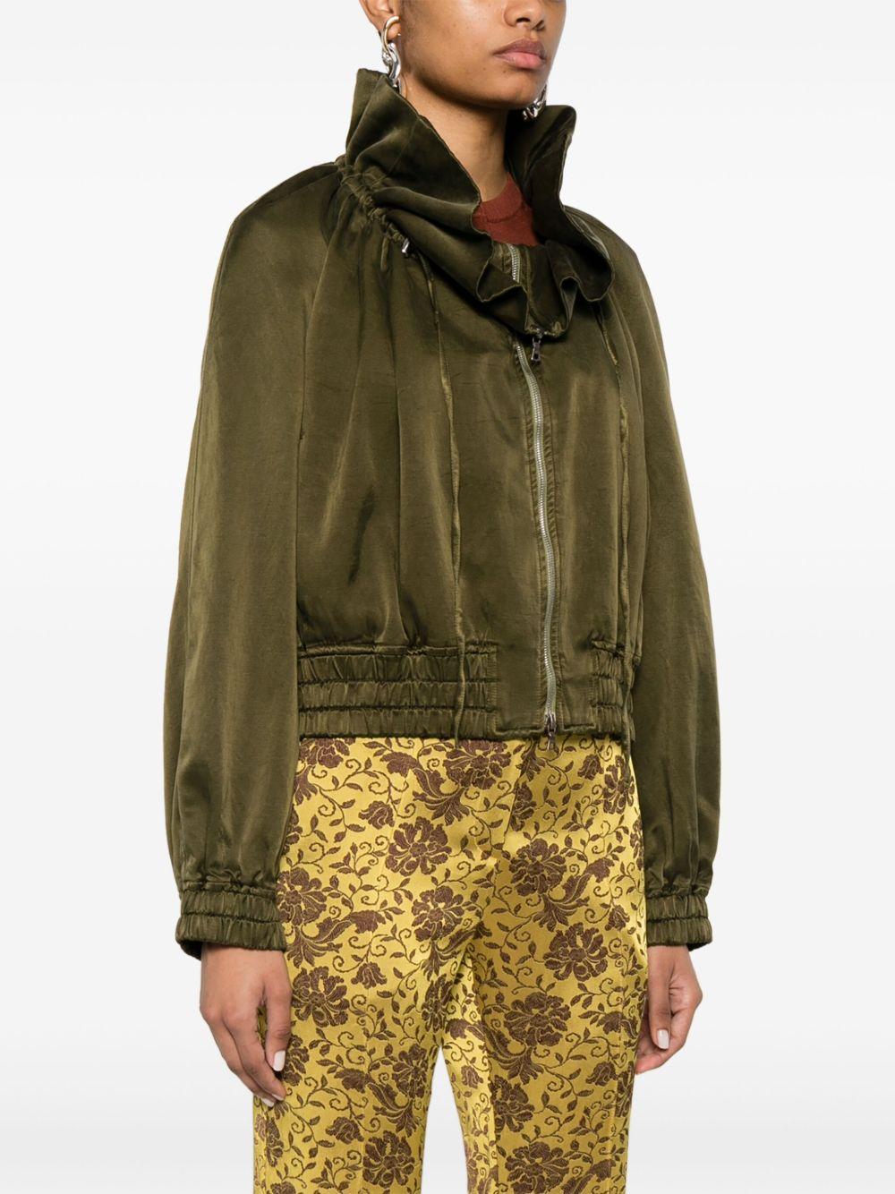Cocoon blouson 2510105171426 606 KHAKI DRIES VAN NOTEN 