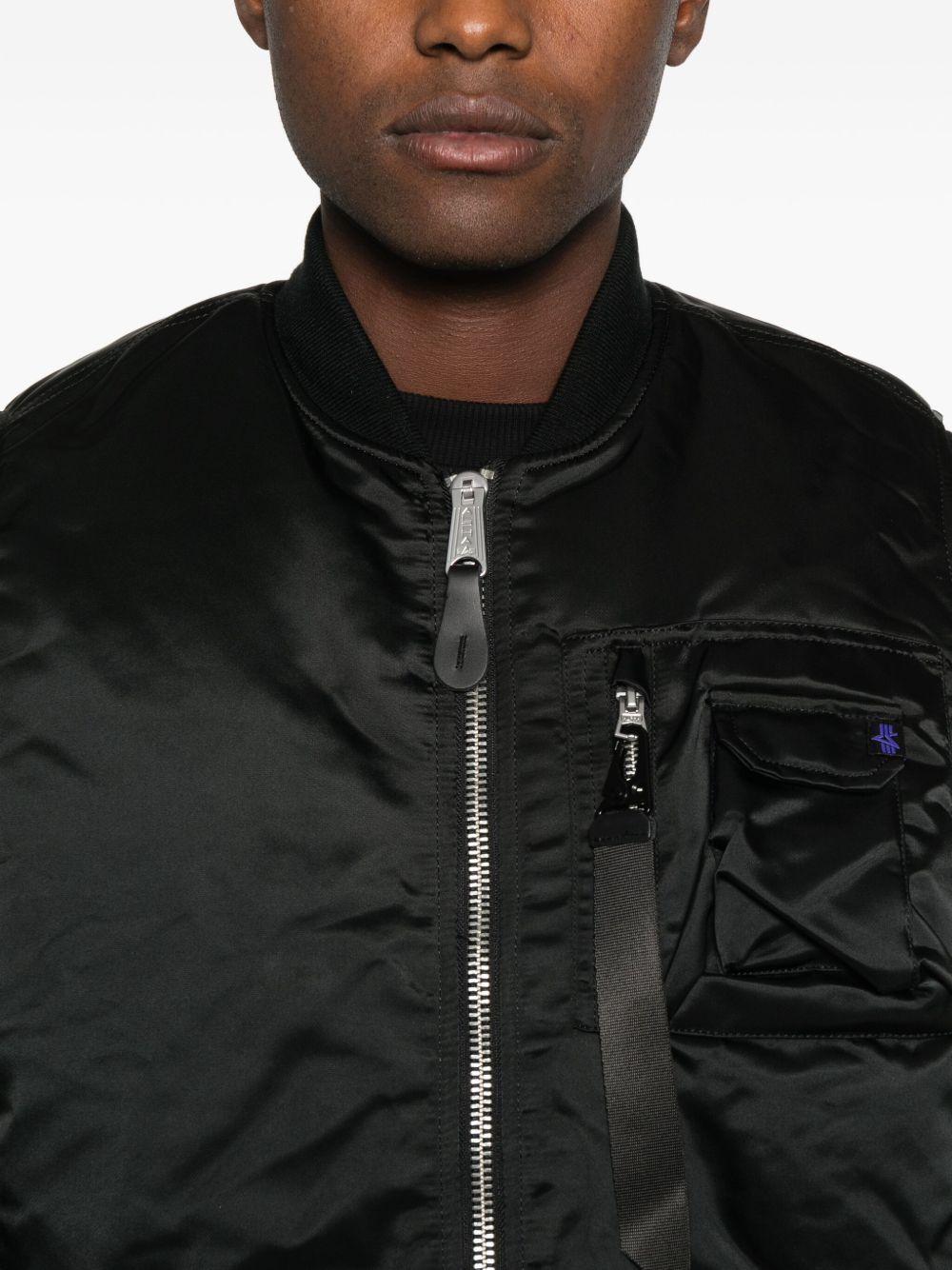  758102 03 BLACK ALPHA INDUSTRIES 