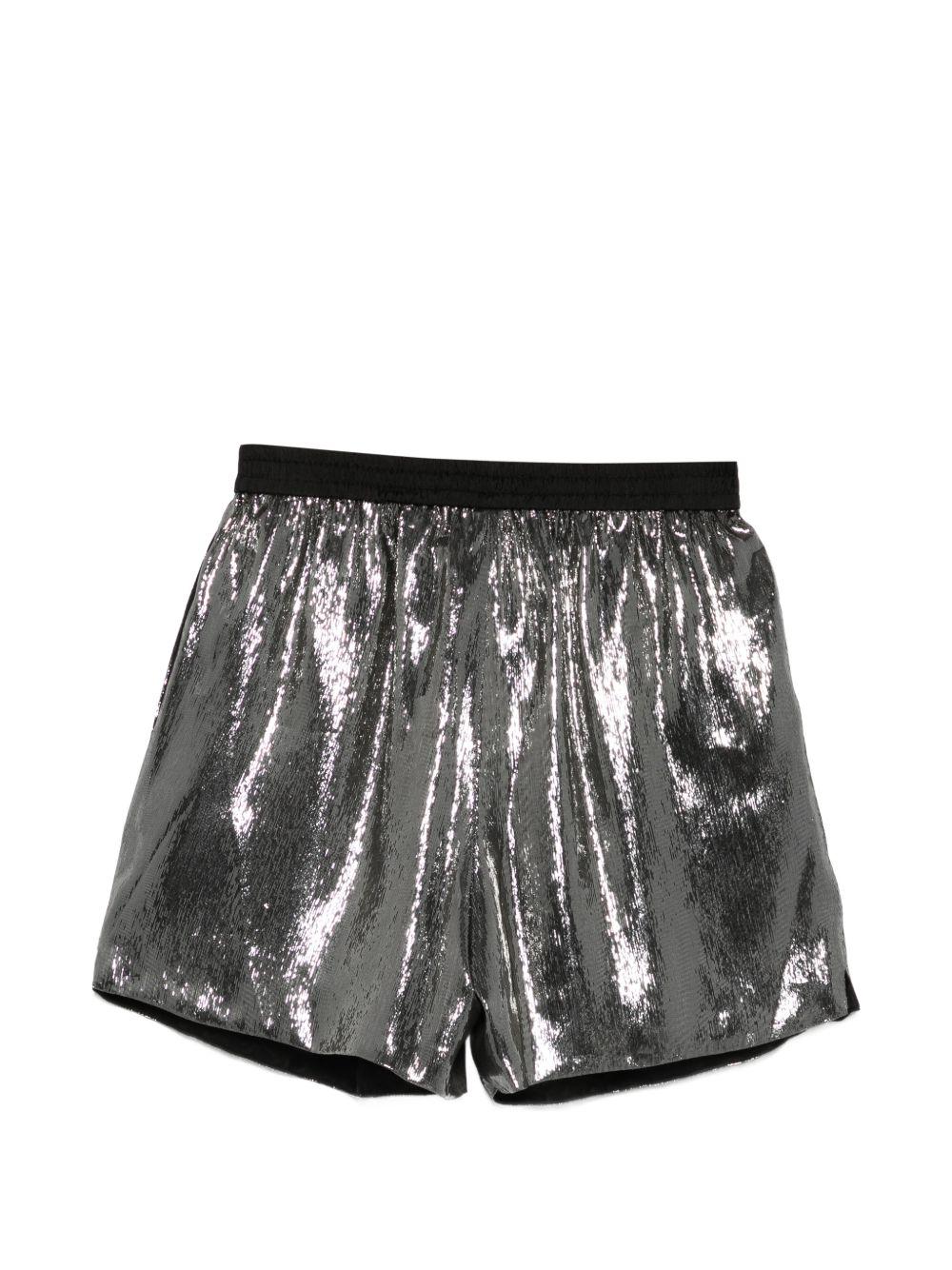 Short N°42 in Lamé Argento SS6N42 LAME ARGENTO SAPIO 