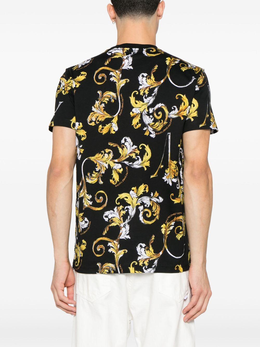  78GAH6S0JS458 G89 BLACK GOLD VERSACE JEANS COUTURE 