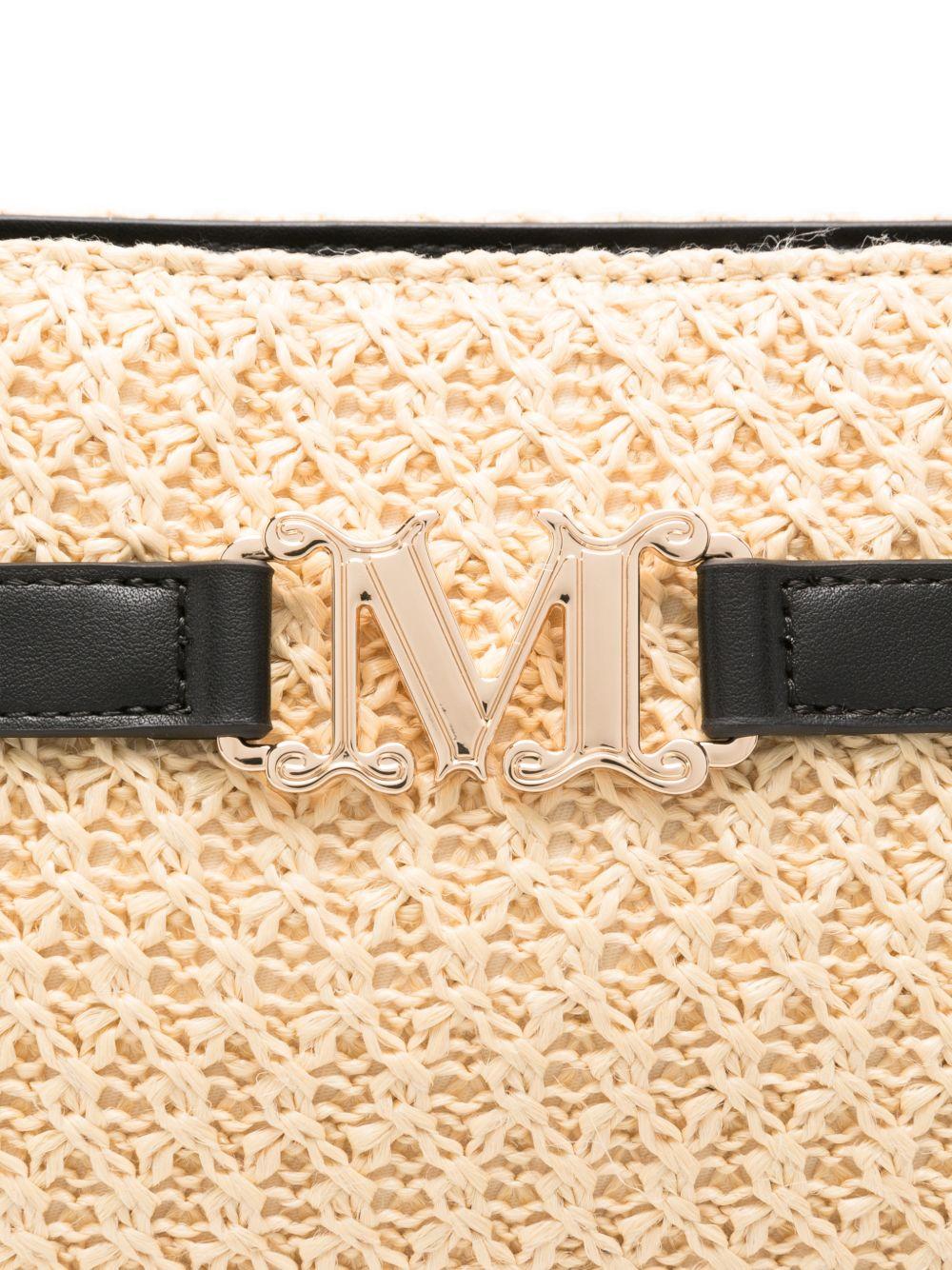 MAX MARA BEACHWEAR - Wash bag BCHMAMBO 001 BEIGE NUDE MAX MARA 