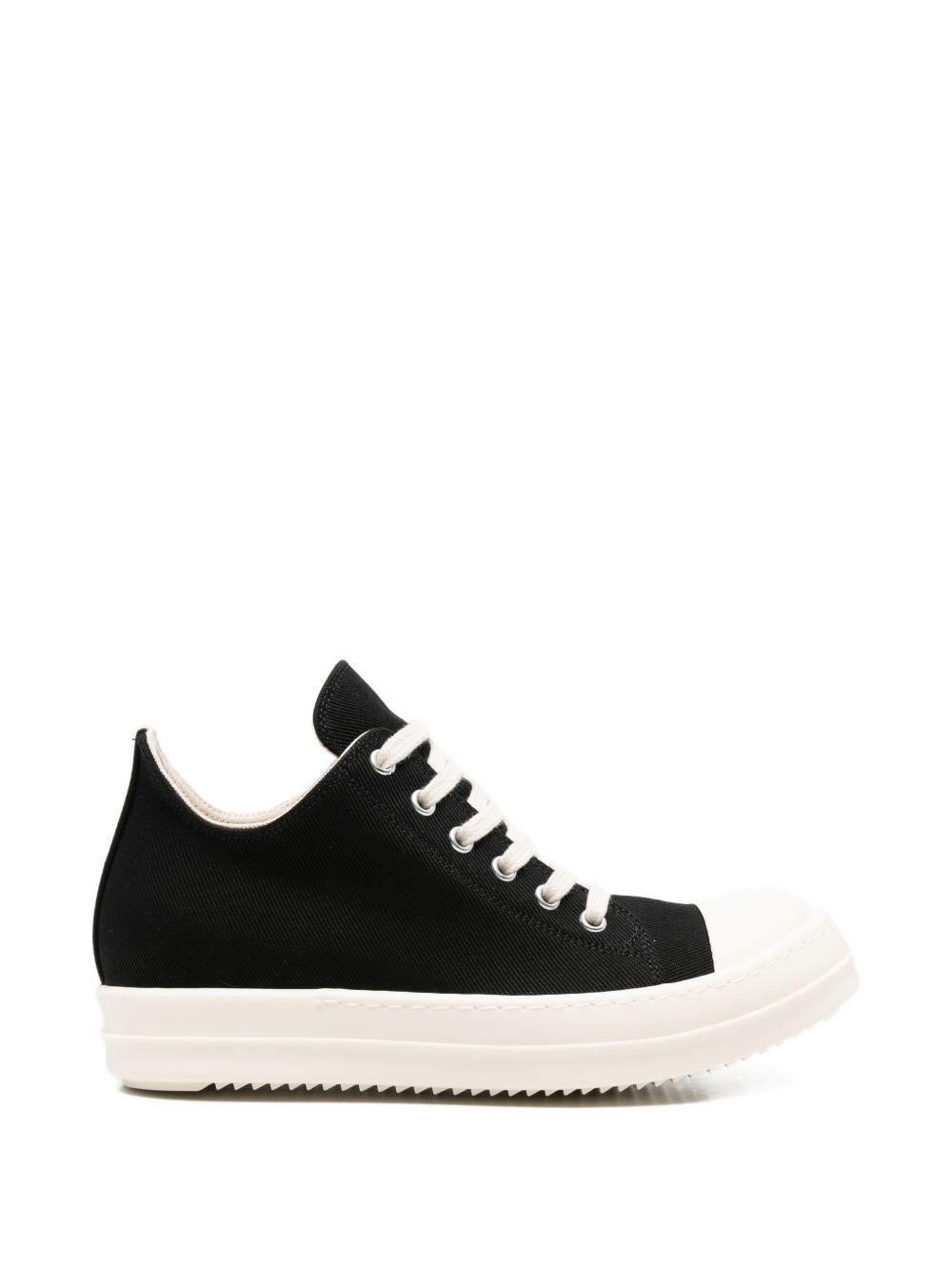 Low Sneaks DS01F4802DO 911 BLACK WHITE RICK OWENS DRKSHDW 
