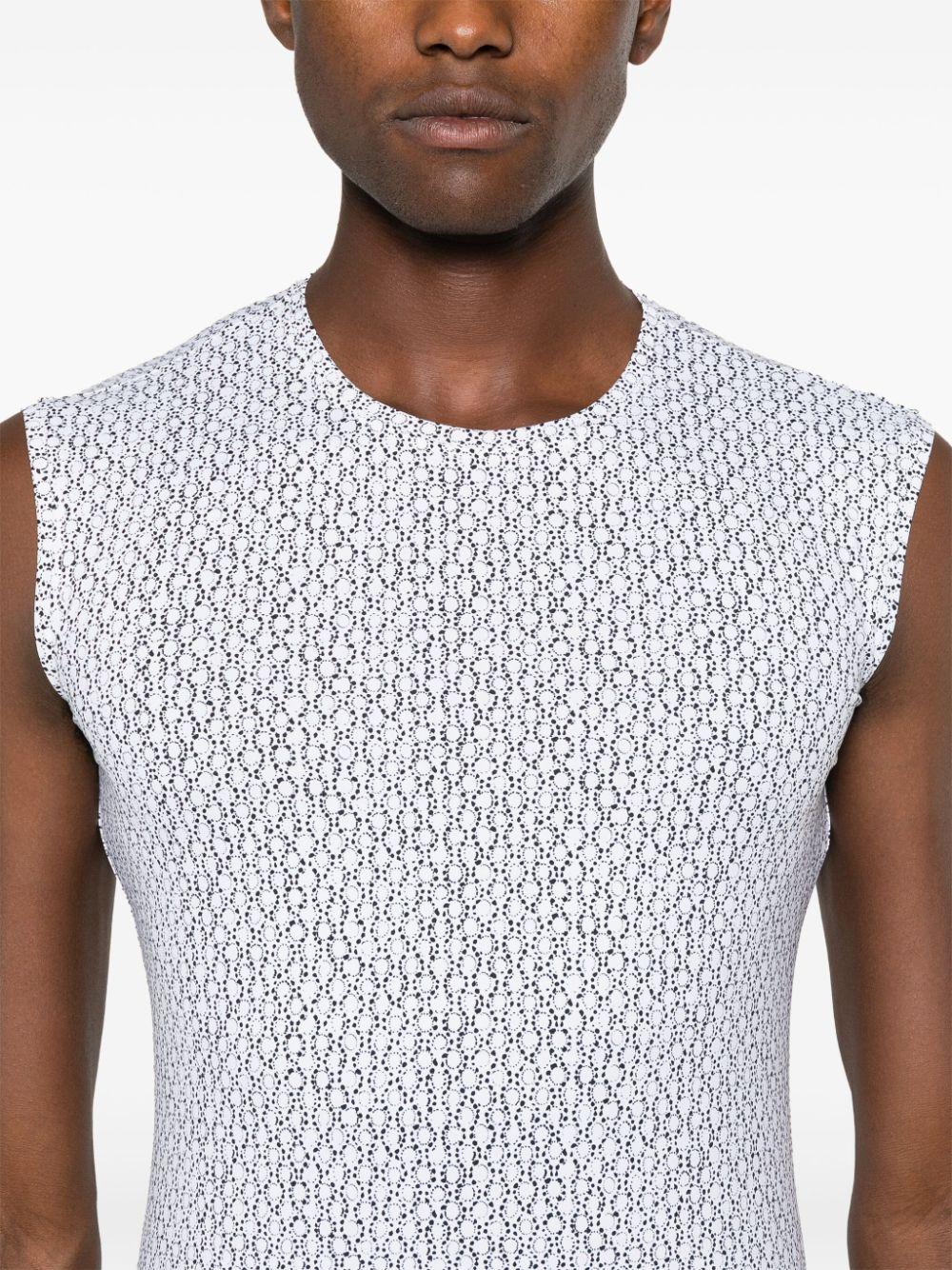  SS24N26 JERSEY GEOMETRICO NERO SAPIO 