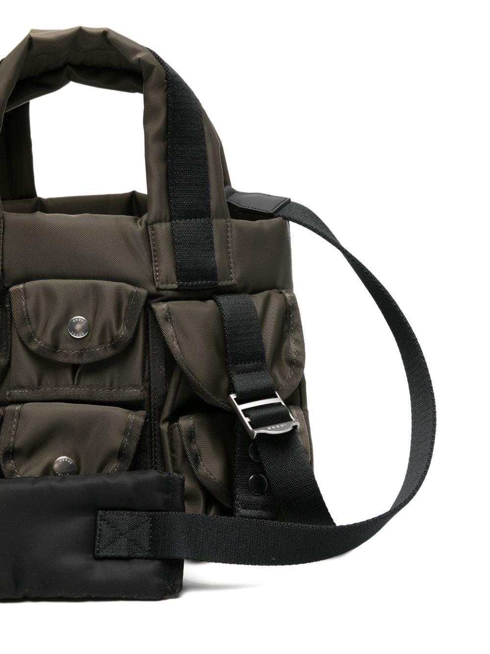 Khaki Small Nylon Tote 2601098S 531 DARK KHAKI SACAI 