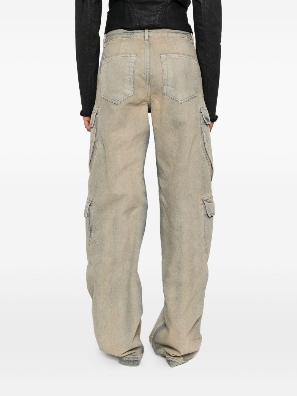 Concordians Double Cargo Jeans DS02E7308DMP 38 MINERAL RICK OWENS DRKSHDW 