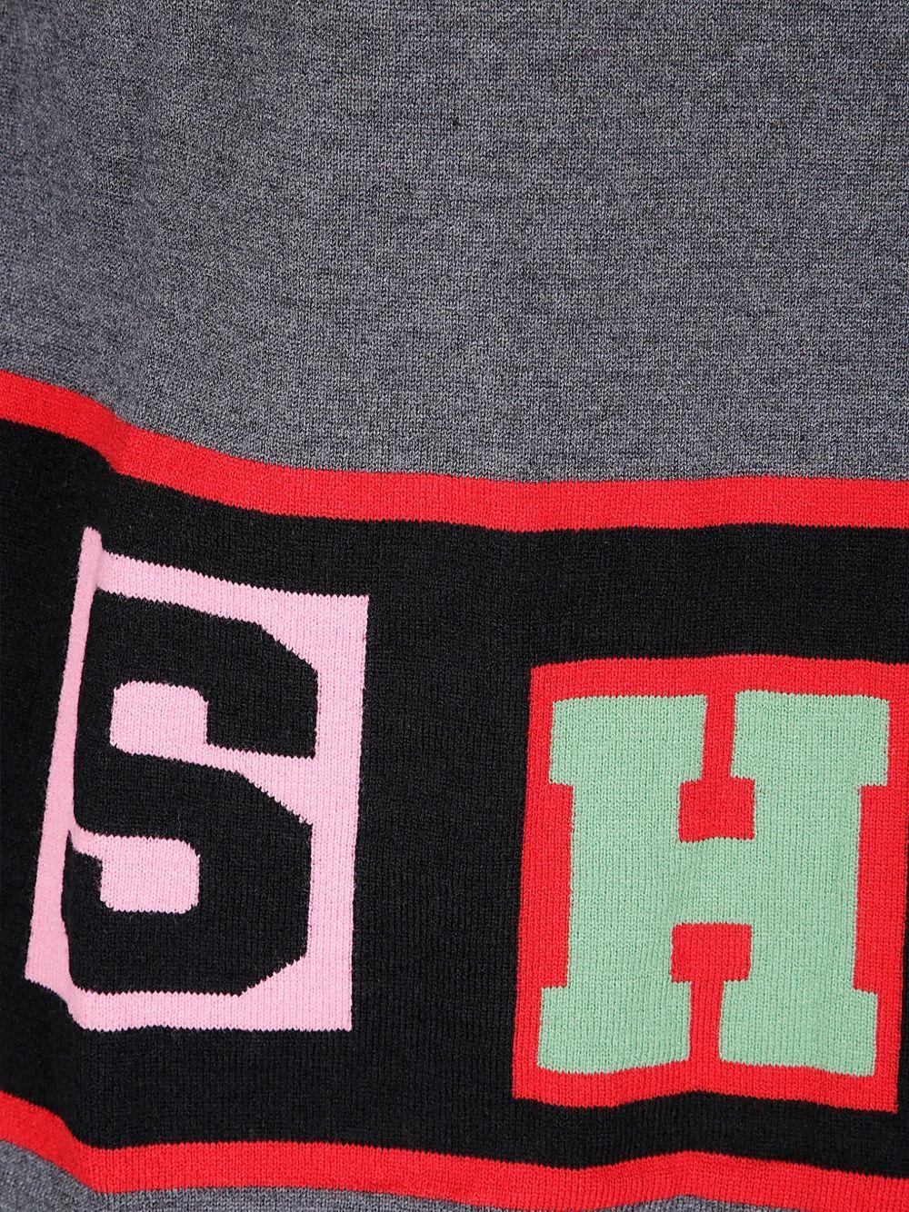 Men's Knitted Sweater FPN001W25 3 GREY COMME DES GARCONS SHIRT 