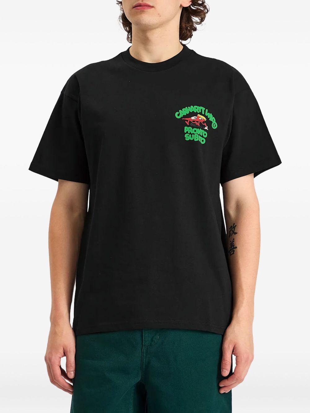 S/S Pronto T-Shirt I035195 89XX BLACK CARHARTT WIP 