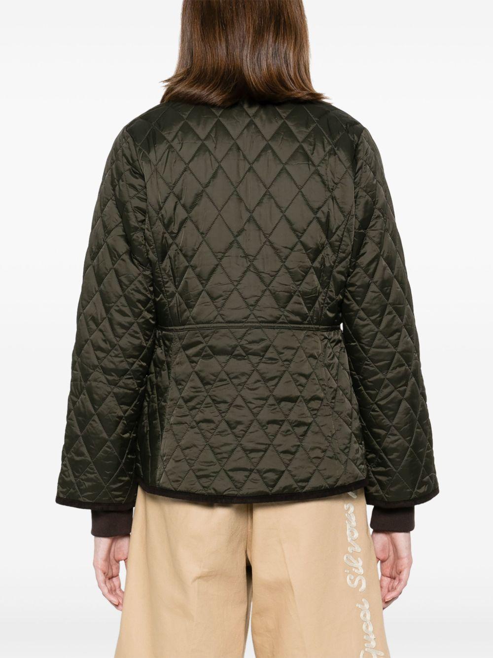 Giacca Trapuntata Beadnell Aderente LQU1765LQU SG71 SAGE ANCIENT BARBOUR 