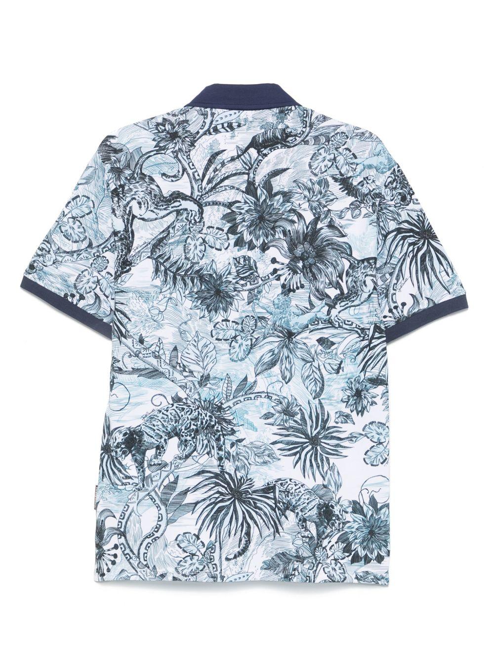  78OAGE19CJ116 R32 BLUE + WHITE JUST CAVALLI 