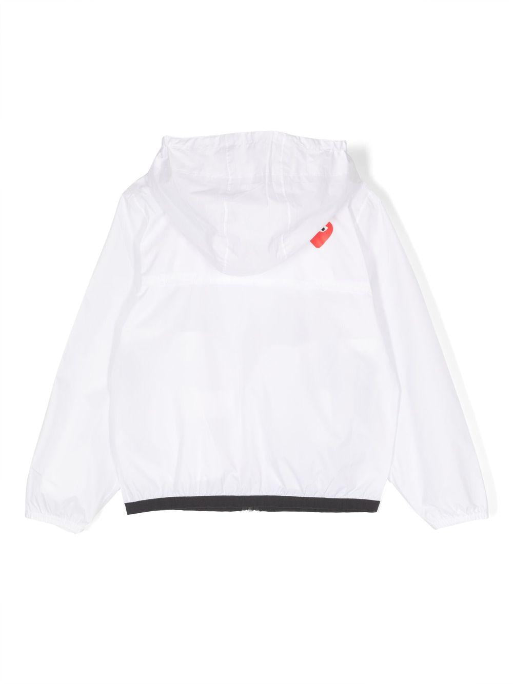  P1J503 3 WHITE COMME DES GARCONS PLAY 