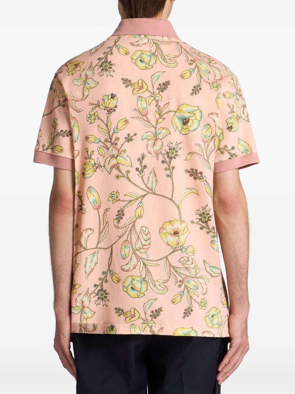 Polo con stampa floreale MRMD0004AK571 X0870 ETRO 