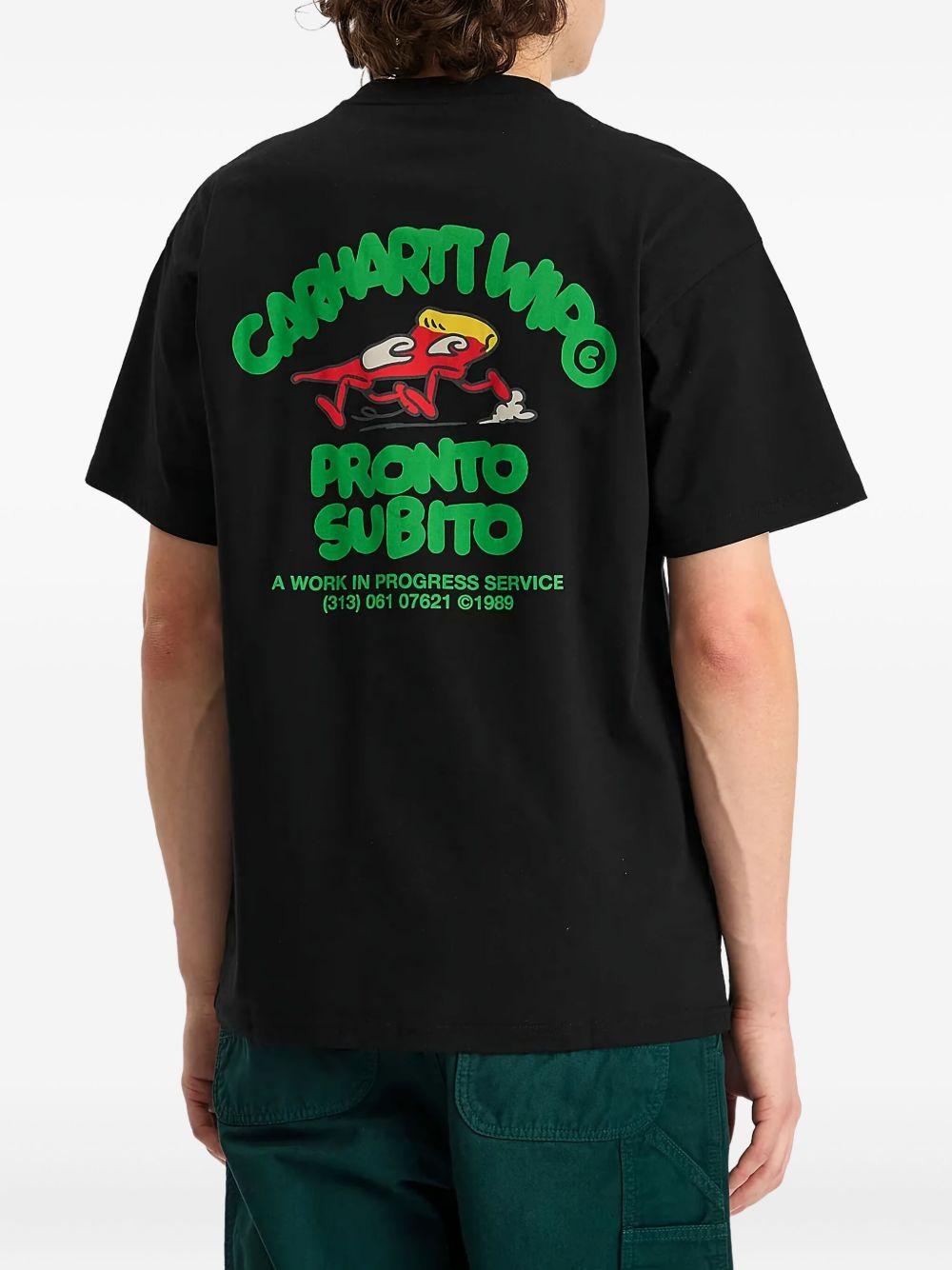 S/S Pronto T-Shirt I035195 89XX BLACK CARHARTT WIP 