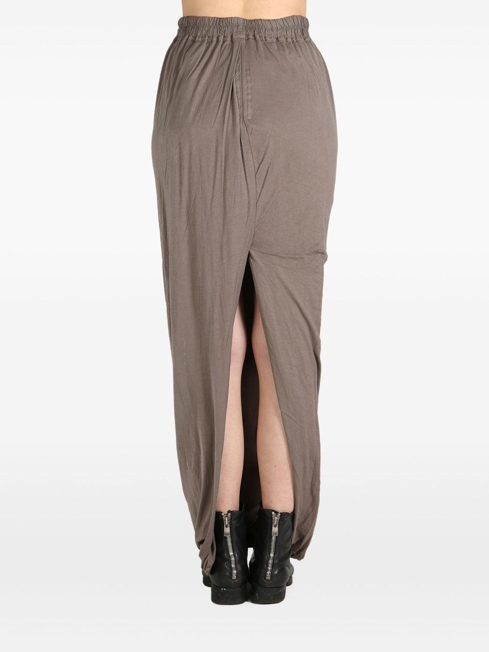 Pillar maxi skirt DS01E3332BHDB 34 DUST RICK OWENS DRKSHDW 