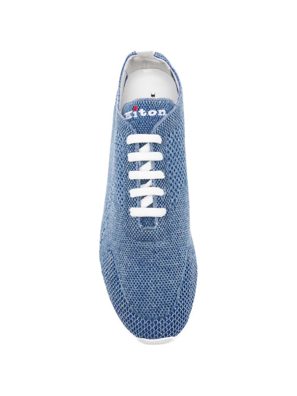 KITON - Kiton Fits Sneakers con lacci USSFITSN011510400J JEANS KITON 