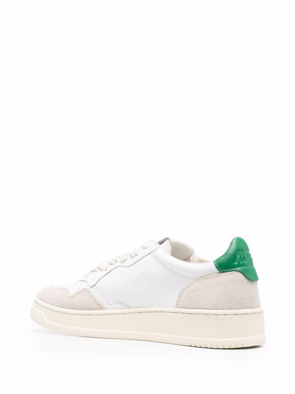 Sneaker Medalist Low in pelle AULMLS23 WHITE AMAZON AUTRY 