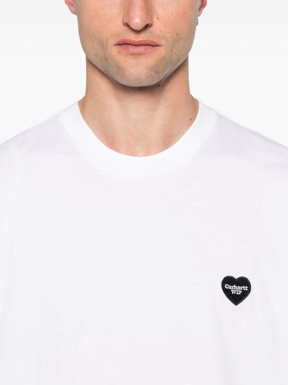 S/S Heart II Hartt T-Shirt I035203 02XX WHITE CARHARTT WIP 