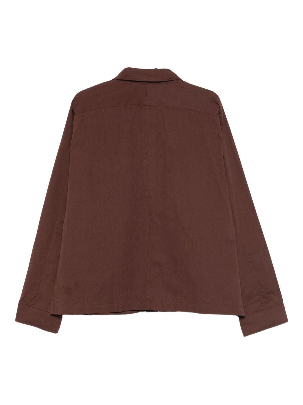 Giacca In Twill Di Cotone JX3104 BROWN ADIDAS ORIGINALS 