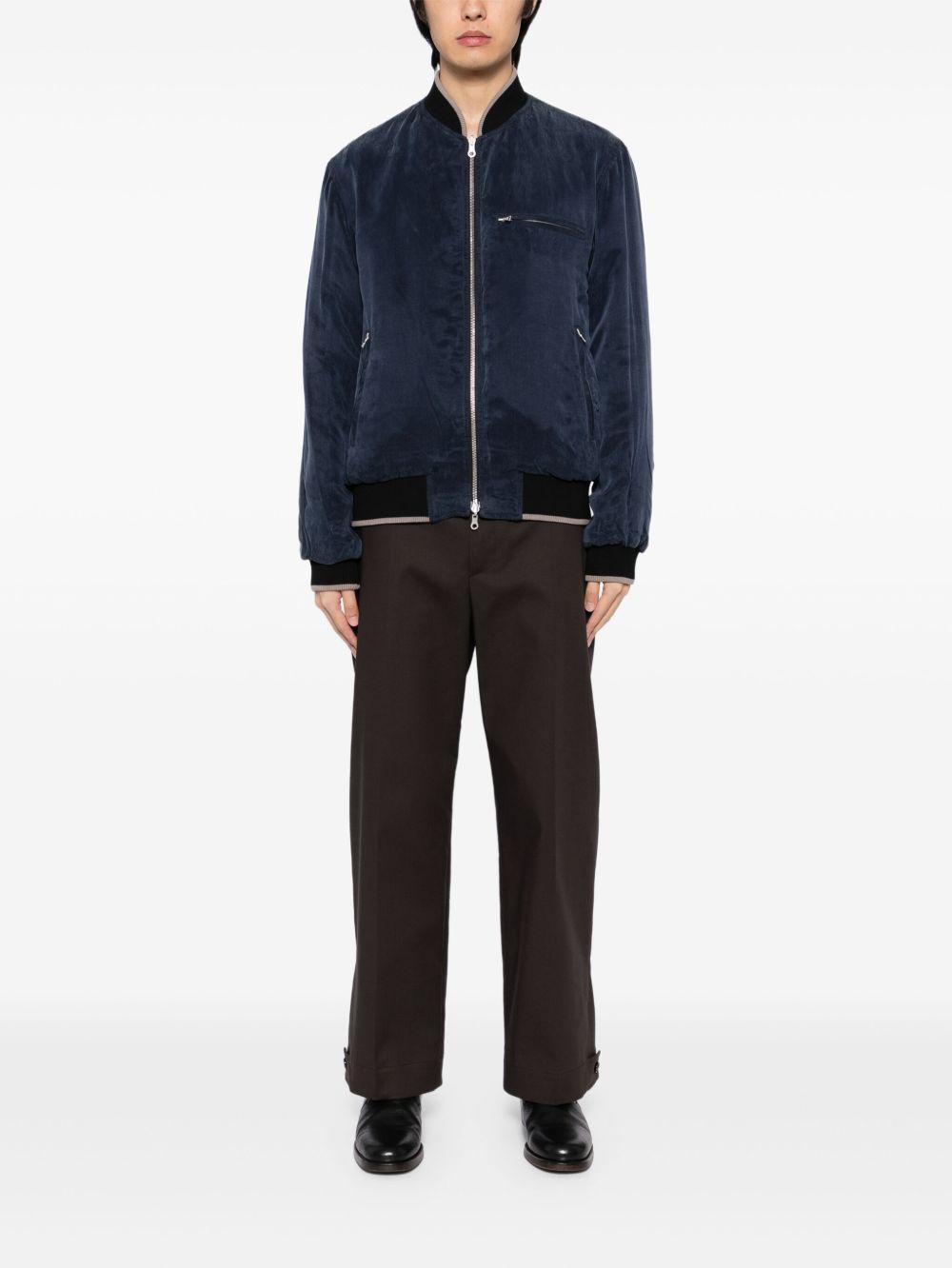 Reversible Bomber Jacket VOLKERREV2124 304 OLD ROSE DRIES VAN NOTEN 