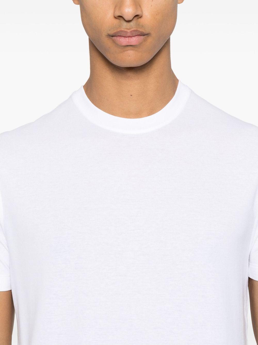 T-shirt in cotone 815194ZG380 Z0001 ZANONE 