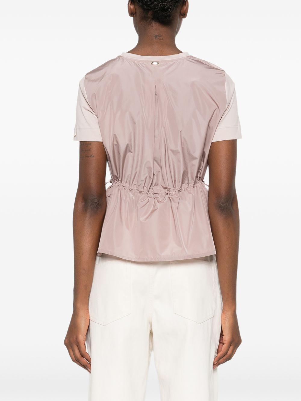 T-shirt in Chic Cotton Jersey e New Techno Taffetà JG000224D52006 4035 CIPRIA HERNO 